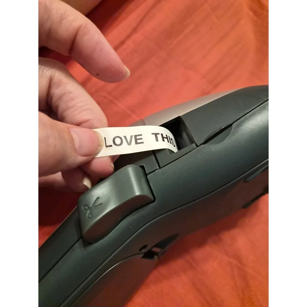 Dymo LetraTag LT-100H Handheld Label Maker Silver Black Thermal Printer LT100H